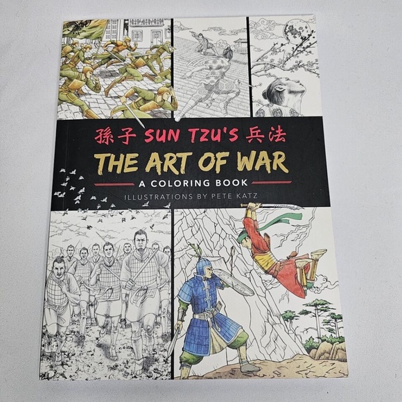 Toys | New Sun Tzus The Art Of War A Coloring Book Thunder Bay Press ...